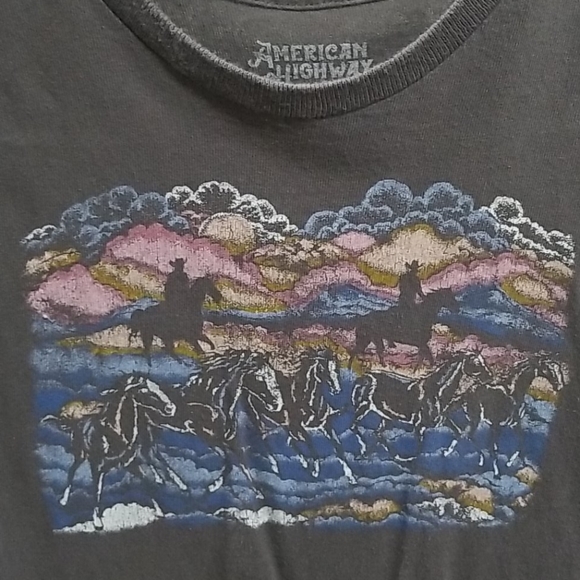 American Highway girls tshirt size L - Picture 2 of 3